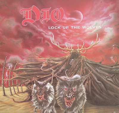 DIO - Lock Up The Wolves album front cover vinyl record